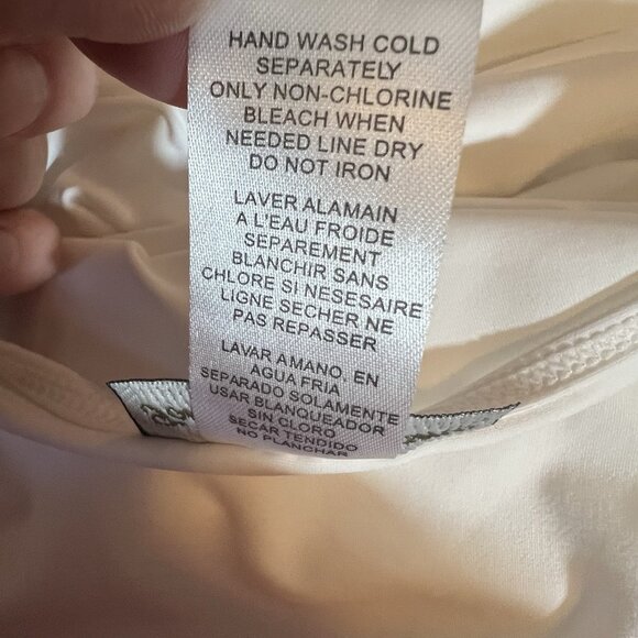 TOMMY BAHAMA Women White Dress Medium Size Stretch Pockets Sleeveless Round Neck - Picture 8 of 8